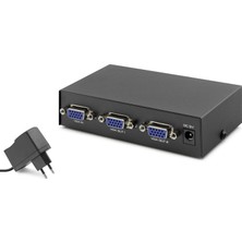Renas Store VGA Splitter 1 In 2 Out 200 Mhz - Siyah HDX1277