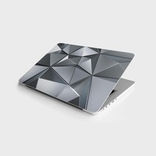 Starseven Sticker Bilgisayar Pc Kaplama Etiketi 3D Metal