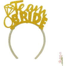 Starseven Süsle Bebek Parti Team Bride Taç - Altın