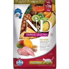Starseven Nd N&d Tropical Selection Tavuklu Tropikal Meyveli Kısırlaştırılmış 4+1 kg