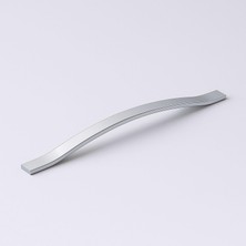 Starseven Sümbül 320 mm Düz Krom Gümüş Kulp Metal Mobilya Çekmece Dolap Kapak Kulpu Mutfak Kulpları