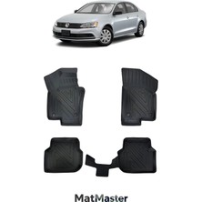 MatMaster Volkswagen Jetta 2016 Model 5d Premium Ekstra Havuzlu Paspas