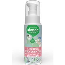 Starseven Siveno Doğal Bebek Yağı Organik Jojoba Bakım Masaj Yağı Parafinsiz Bitkisel Vegan 50 ml