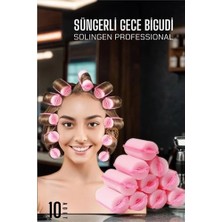 Twin Store Süngerli Gece Bigudisi 8 Adet Solingen Professional