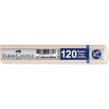 Starseven Faber-Castell 5090127725000 Min 0.7 2b 60MM, 120'LI Beyaz Tüp
