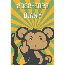 Starseven 2022-2023 Diary: Cute Cheeky Monkey 2 Year Weekly Diary