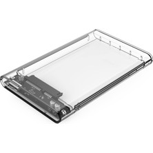 Starseven Orico USB 3.0 Micro B Şeffaf 2.5” Inch Sata SSD Hard Disk Kutusu