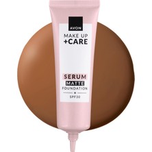 Starseven Avon Make Up + Care 3ü 1 Arada Mat Fondöten 30 Ml. 510N Walnut