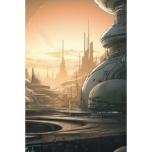 Starseven Independently Published Sci-Fi Cityscape Dot Journal: Unleash Your Imagination In A Futuristic Metr
