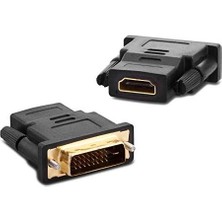 Starseven Primex Plus PX-1815 DVI To Adaptör, 24+1 DVI Erkek To HDMI Dişi Görüntü Çevirici, Full H
