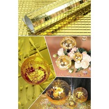 Starseven Kare Gold Cam Mozaik Fayans Çıkartmaları, PRA-13113459-0210