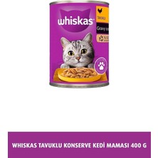Starseven Whiskas Sos Içinde Tavuklu Yetişkin Konservesi 400GR