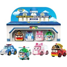 Starseven Poli MRT-760 Robocar Poli Mini Kasabanın Kurtarma Araçları 4lü Set