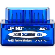 Starseven JF327 Obdii Scanner Çiftanakartlı 5.1 PIC18F25K80 Çipli Arıza Tespit Ios/android/w