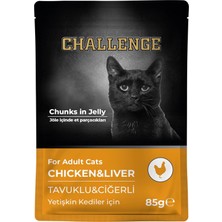 Starseven Challenge Konserve Pouch Tavuk Ciğer 85 gr