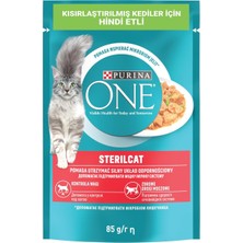 Starseven Purina One Hindi Etli Kısırlaştırılmış Kediler Için Yaş 85 Gram