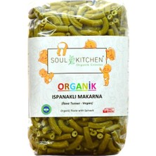 Starseven Soul Organik Ispanaklı Makarna 330 gr (Ilave Tuzsuz) (Vegan)