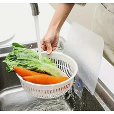Starseven 2 Adet Mutfak Lavabo Su Bariyeri Tava Tencere Bariyeri Su Sıçratmaz Lavabo Bariyer