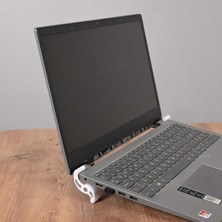 Starseven Standı Leptop Diz Üstü Bilgisayar Standı Beyaz Renk