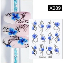 Starseven Tırnakmania Su Transferli Nail Sticker X089 (52340-9) 3930