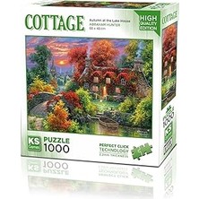 Starseven Ks 1000 Parça Göl Evinde Sonbahar Puzzle