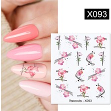 Starseven Tırnakmania Su Transferli Nail Sticker X093 (52340-13) 3934