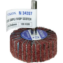 Starseven N34207 Saplı Kombi Mop Non Woven Zımpara