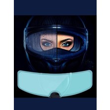 Starseven Motosiklet Kaskı Için Yağmur Kaydırıcı Buğu Önleyici