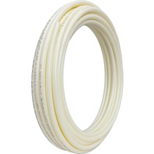 Starseven Sharkbite 1/2 Inç x 100 Beyaz Pex-A, Pex Boru Esnek Su Borusu, Sıhhi Tesisat Için Su Borusu, Ua