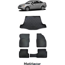 MatMaster Ford Focus 2 Sedan 2010 Model 5d Premium Ekstra Havuzlu Paspas ve Bagaj Havuzu Set