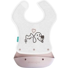 Starseven Mamajoo 2-In-1 Katlanır Mama Önlüğü / Powder Pink
