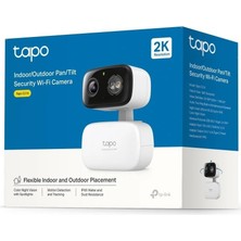 Starseven Tp-Link Tapo C216 | Iç Dış Mekan Güvenlik Kamerası | 2k 3mp Netlik | 360° Pan/tilt Hareket