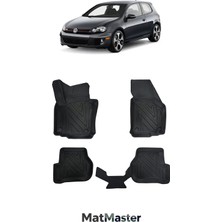 MatMaster Volkswagen Golf 6 2010 Model 5d Premium Ekstra Havuzlu Paspas