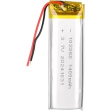 Starseven 102260 3.7V 1400MAH Lityum Polimer (Li-Po) Batarya Ciklet Pil