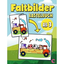 Starseven Faltbilder Bastelbuch Ab 3: Basteln Ab 3 Jahren Mit Klappbildern Für Zum Ausmalen, Ausschnei