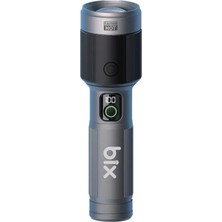 Starseven Bix Flashlight BX5101FL 60W Led, Max. 2300 Lümen Parlaklık 850 Metreye Kadar Uzun Menzilli,