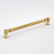 Starseven Talas 288 mm Tırtıklı Gold Altın Metal Kulp Kapak Kulpu Dayanıklı Mobilya Çekmece Dolap Kulpları