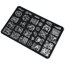Starseven Nail Stamping Baskı Plakası Büyük Boy Xl HK01