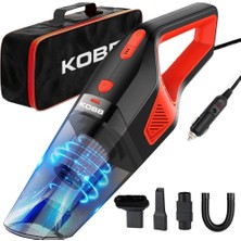 Starseven Kobb KBV12 12VOLT/120WATT Araç Süpürgesi + 5 Parça Aksesuar Seti + Taşıma Çantası