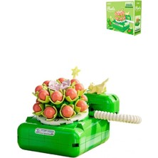Starseven Jaki̇ Plante Çiçekli Telefon 189 Parça Oyucak Yapım Seti -FFJK2718