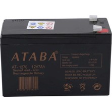 Twin Store Ataba AT-1270 12V 7AH Akü