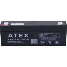 Twin Store Atex AX12-2.2 12V 2.2AH Yatay Akü