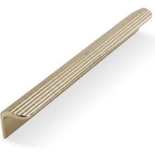 Starseven Olifka Çizgili Albrifin Çekmece Kulp 416 mm Lüks Mobilya Dolap Çekmece Kulbu Metal