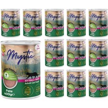 Starseven Mystic Yetişkin Biftekli Pate 400 gr x 12 Adet