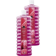 Starseven Avon Senses Raspberry Delight Ahududu Frenk Üzümü Kokulu Banyo Köpüğü 1 Lt. Ikili Set