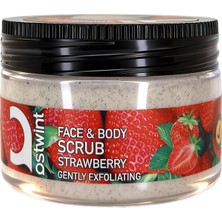 Starseven Ostwint Yüz Vücut Peeling Scrub Çilek 300 Ml, Cilt Temizleyici, Pürüssüzleştirici, Hızl