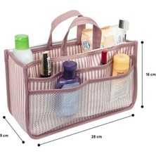 Starseven 28X9X16 Pembe Çanta Içi Düzenleyici Cüzdan Cantanızdaki Karışıklığı Düzenler