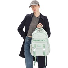 Starseven Yeşil Çocuk Okul Sırt Çantası 07PCK2318