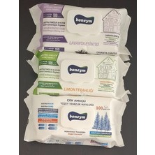 Starseven Boneym Çok Amaçlı Yüzey Temizlik Havlusu 3’lü Set – Lavanta Esintisi – Limon Ferahlığı – Çam F