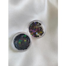 Starseven Pul Tırnak Charm, Tek Ebat, 6546854516854685, Koyu Gri̇ Yansimali, Üniseks Yetişkin